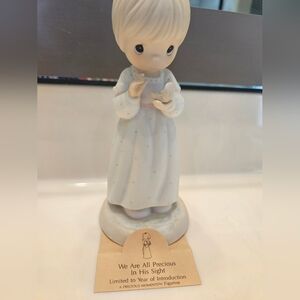 Precious Moments Figurine - Cream and White
